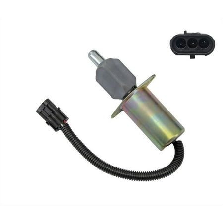 - 3921978 Fuel Shutdown Shut Off Solenoid Valve Fit For Cummins 6CT/6CTA 12V USA!