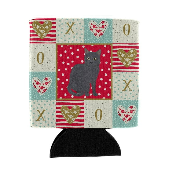 Carolines Treasures CK5771CC Nebelung Cat Love Can or Bottle Hugger Can Hugger multicolor