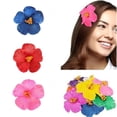 thumbnail image 5 of Siumlation Flower Hair Clip For Women And Girl Hibiscus Hair Barrette Hair Accessories For Vacation and Beach Parties, 5 of 10