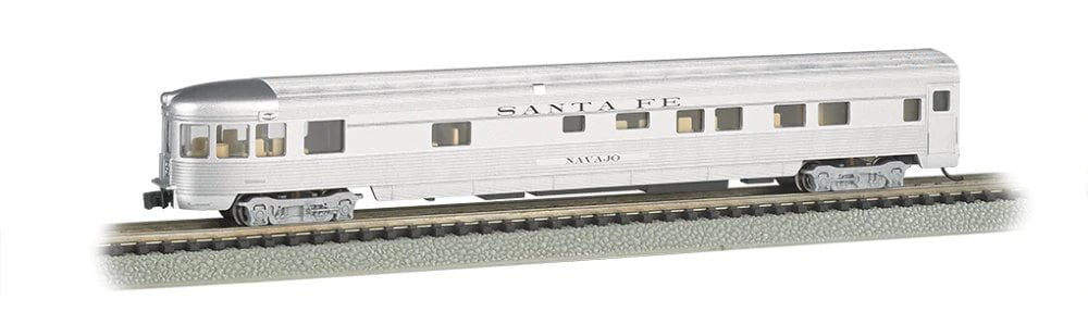 Bachmann N Scale Train Observation Car Santa FE 14551 for sale online 
