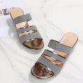 thumbnail image 4 of LEEYNEER Women Sandals Clearance 2023! Women‘s Platform Wedge Sandals with Arch Support Lightweight Slippers Sandals Casual Wedge Heels Summer Athletic Outdoor Beach Sandals Non-Slip, 4 of 6
