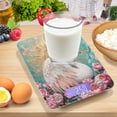 thumbnail image 7 of BZSMCE Digital Food Scale Kitchen Scales Creatively Radiant Swan Serenade Pattern Baking Cooking Keto and Meal Prep, with LCD Display, 7 of 7