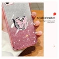 thumbnail image 3 of Slim Case for Samsung Galaxy A04 Cover Electroplated Silicone with Bling Butterfly Stand Phone Case for Samsung A04 with Glitter Card Anti-Fingerprint Cover Compatible with Galaxy A04, 3 of 7