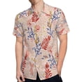thumbnail image 4 of High Quality Hawaiian Shirts for Men Short Sleeve Aloha Beach Shirt Floral Summer Casual Button Down Shirts Blouses NX9EBD, 4 of 7