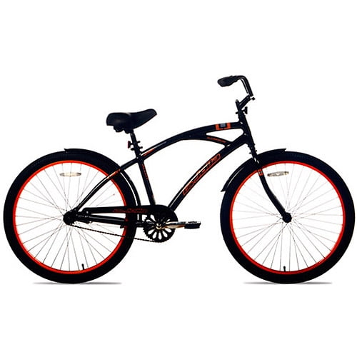La Jolla Cruiser Bike, Black/Orange 