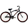Kent 26" Men's, La Jolla Cruiser Bike, Black/Orange