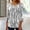 10# White cheap stuff under 5 dollars, variant on Dyegold 3/4 Length Sleeve Pleated Tops For Women Fall Fashion 2023 Button Up V Neck Dressy Casual Tunic Shirts Loose Blouse