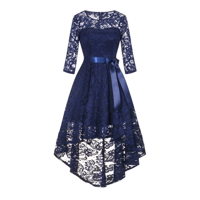 2021 Robe de Fête pour Adolescentes Robe de Mariage d'Été en Dentelle pour Filles Robe à Col en V avec Bretelles Robes pour Enfants de 14-20 Ans Robe pour Adolescentes