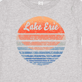 thumbnail image 4 of Inktastic Lake Erie Distressed Retro Sunset Boys or Girls Baby T-Shirt, 4 of 5