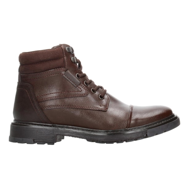 Botines Hombre Ozono Café Casual Borcegos Cintas Ajustables cafe 25 MX