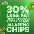 thumbnail image 3 of Kettle Brand Potato Chips, Air Fried Jalapeno Kettle Chips, 4.25 oz Bag, 3 of 12