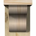 thumbnail image 2 of 6"W x 8"D x 8"H Carmel Rough Sawn Corbel w/Backplate, Douglas Fir, 2 of 9