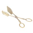 thumbnail image 2 of Bread Tong, Portable Lightweight Baking Food Clip Practical Kitchen Tool Multifunctional Square Head Retro Zinc Alloy Bread Tong for Bread Cake Vegetable Food, 2 of 7