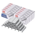 thumbnail image 1 of Grapas Estándar Uxcell 24/6, 10 Cajas 10000pcs 1/4" Longitud de Pierna Puntas Cinceladas, 1 of 6