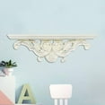 thumbnail image 4 of kurtrusly Floating Shelf Hollow Storage Rack for Office Bedroom Bathroom Decor Crafts beige, 4 of 8