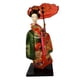 thumbnail image 4 of Muñecas Geisha japonesas étnicas, estatuilla de dama oriental, muñeca Geisha asiática de estilo vintage para decoración de mesa, estante para el hogar Estilo D, 4 of 8