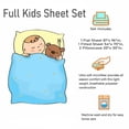 thumbnail image 3 of Patchwork Sport aNew 4Pc Full Colorful Soft & Vibrant Printed Pattern Microfiber Bedding Sheet Set Flat sheet, Fitted sheet, and 2 Pillowcases, 3 of 5