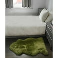 thumbnail image 2 of Sage Green New Zealand Natural  Sheepskin Rug, 2 of 4