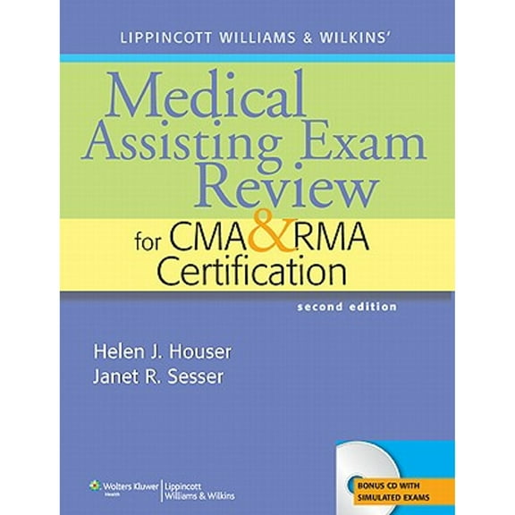 Pre-Owned Medical Assisting Exam Review for CMA and RMA Certification [With CDROM] (Paperback) 0781765358 9780781765350