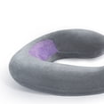 thumbnail image 4 of <p>U Shaped Pillow Phone Holder, 360 Degree Rotation  Velvet And Foam Particles Neck Pillow Phone Stand Three Dimensional Sewing Strong Plasticity  For Home</p>, 4 of 7