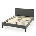 thumbnail image 4 of Zinus Maddon 35" Upholstered Platform Bed Frame, Grey, Full, 4 of 9