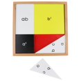 thumbnail image 3 of Juguete de Material de Matemáticas - Teorema de Pitágoras Desarrollo de Y Jardín de Infantes para Niños perfke MONTESSORI MATERIAL TOY, 3 of 9
