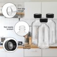 thumbnail image 2 of Botellas de vidrio, Bo Li Ping 2 oz Glass Bottles, Paquete de 12 Botellas de Vidrio Transparente Pequeñas, Botellas de Vidrio con Tapa, 2 of 4