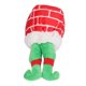thumbnail image 2 of Juguete para masticar de felpa para perros, juguete suave y resistente a las mordeduras para mascotas, juguete chirriante de Navidad para limpieza de dientes (rojo y verde), 2 of 5
