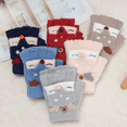 thumbnail image 5 of Children's fingerless knitted convertible mittens half finger mittens, 5 of 5