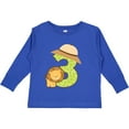 thumbnail image 3 of Inktastic Safari 3rd Birthday 3 Year Old Boys or Girls Long Sleeve Toddler T-Shirt, 3 of 5