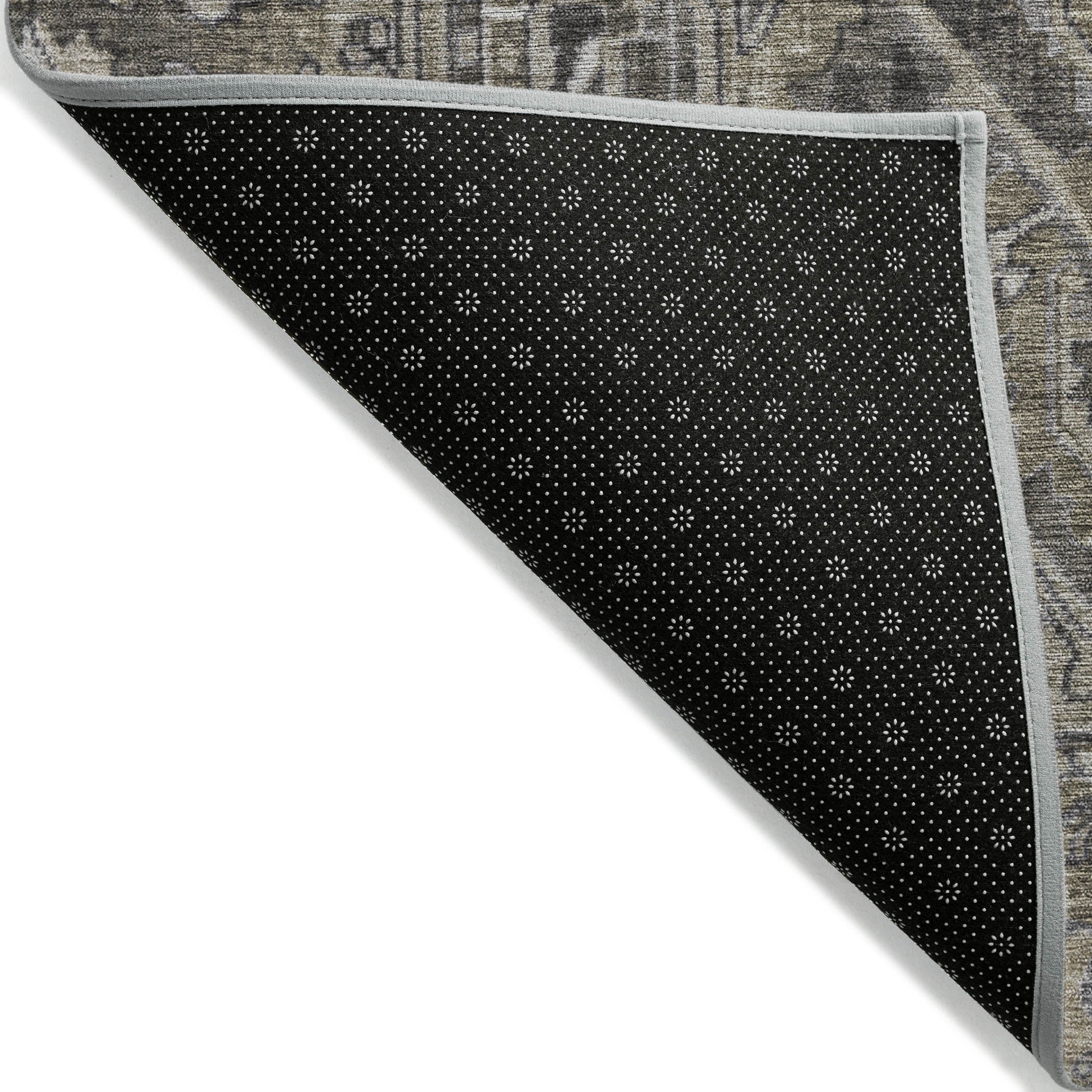 Addison Rugs Chantille Indoor/Outdoor Traditional Oriental Taupe Washable Rectangle Rug, 10' x 14'