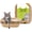Litter Box Only, variant on 6 Count Jumbo Disposable Cat Litter Boxes, Durable & Portable, Odor Control Design, Eco-Friendly for Home and Travel Use