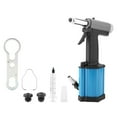 thumbnail image 1 of Industrial Air Pneumatic Blind Rivet Gun Riveter Kit Set 2.4mm(3/32in)‑4.8mm(3/16in), 1 of 14