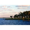 thumbnail image 3 of Hausenflock, Alan 14x11 Black Modern Framed Museum Art Print Titled - Sunset in the Channel I, 3 of 5