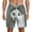 White, variant on Funny Cat for Men's Swimming Trunks Swim Trunks Quick Dry Swim Shorts with Mesh Lining Funny Swimwear Bathing Suits