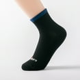 thumbnail image 4 of Quivnbaro Black White Socks Lightweight Comfortable Breathable for Men Women Casual  Everyday Wear, 4 of 5