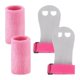 thumbnail image 2 of Kids Gymnastics Abrips Proporias de pulseras Gimnasia Puños a mano para Fitness Kids Rosa, 2 of 8
