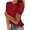 Red1, variant on Seductiva Women Blouse Elegant Short/Long Sleeve Tops for Women Uk Ladies Solid Short Sleeve O Neck Pullover Lace Tops Shirts Blouse Business Top Ladies Loose Shirt Blouse for Sp Fashion Basic Tees