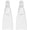 White M code, variant on Swimming Fins, Scubas Diving Gear Full Foot Swim Flexible Fins for Snorkeling Swimming Diving Training Fins Comfortable Swim Flippers