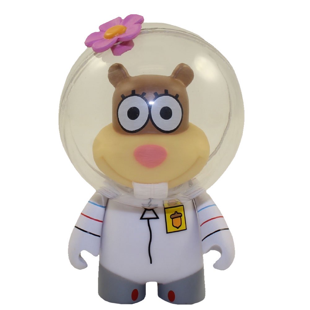 Kidrobot Nickelodeon 90s Vinyl Mini Figure SANDY CHEEKS (Spongebob Squarepants)(3 inch