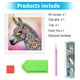 thumbnail image 4 of Kit Con Forma Especial Parcial 5D DIY Flores Burro 30x30cm, 4 of 9
