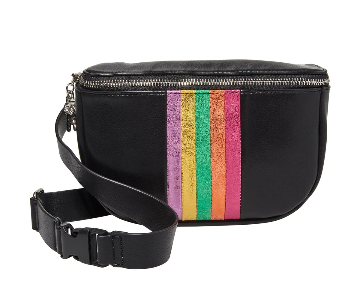 Clare V. Leather Belt Bag in Black