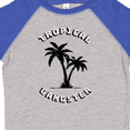 thumbnail image 4 of Inktastic Tropical Gangster with Palms Distressed Boys or Girls Toddler T-Shirt, 4 of 5