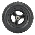 thumbnail image 3 of Wheelchair Wheel Replacement Non Slip Solid PU Strong Bearing Capacity Walker Accessories 7in, 3 of 5