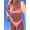 Multicolor 13, variant on Elegant Vacation Bohemian Navy Blue & White Polka Dot Adjustable Strap V-Neck Sexy Bikini Set