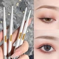 thumbnail image 1 of Lápiz de cejas de dos puntas, duradero, resistente al agua, resistente al sudor, que no se decolora, que no se mancha, cepillo para cejas de punta fina para principiantes perezosos, 1 of 5