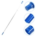 thumbnail image 4 of FESTFENDS 1Set Silver Metal Connecting Pole for Pool Skimmer Net and Fishing Net with Protective Plastic Grip, 4 of 8