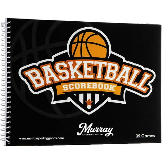 Murray Sporting Goods Basketball .. Scorebook - 35 Games .. - 15 Players