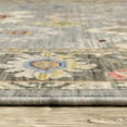thumbnail image 2 of Oriental Weavers Lucca Wool Blend Area Rug - 846D1 - 2' x 3' - in Blue/ Multi - Vintage Inspired, Wool Blend, Entryway, Bathroom Accent Rug, 2 of 3