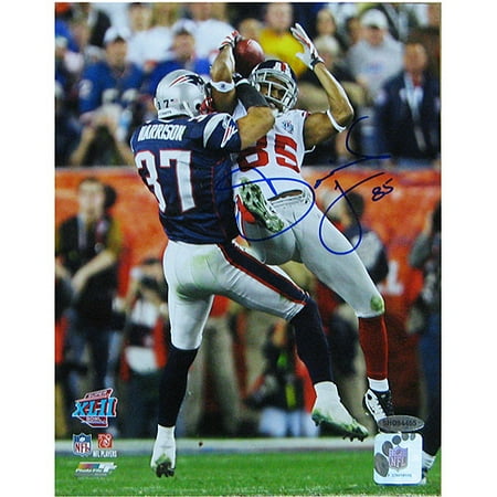 Sport Image 8" x 10" Authentic Autographed Unframed Photograph, David Tyree Helmet Catch